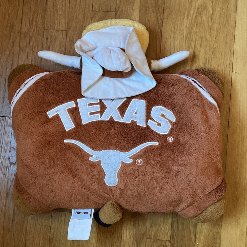 Pillow Pets Texas Longhorn plush pillow